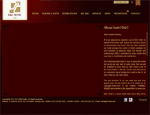 Tablet Screenshot of d-chotel.com